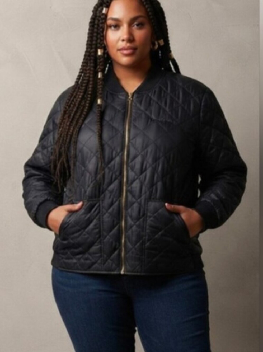 South Pole Quilted Bomber Jacket – Classic Streetwear Style